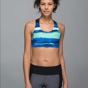 Lululemon All Sports Bra Adjustable Sz 4